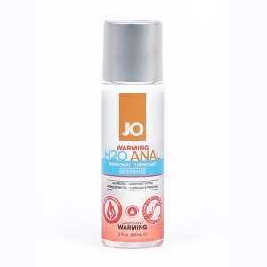 Lubricante Anal H2O Efecto Calor JO 60 ml