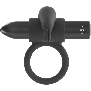 Anillo 10 modos de vibración negro