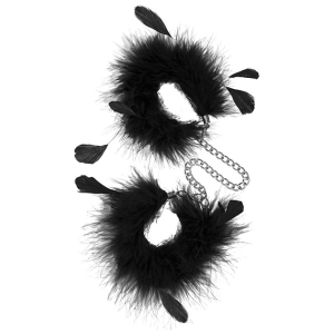 Esposas de Plumas Negro