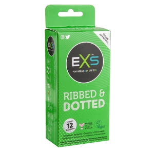 Preservativos Ribbed & Dotted 12 uds