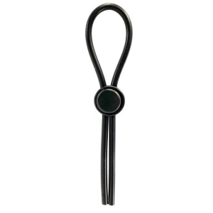 Anillo ajustable Buck Angel 4mm - Negro