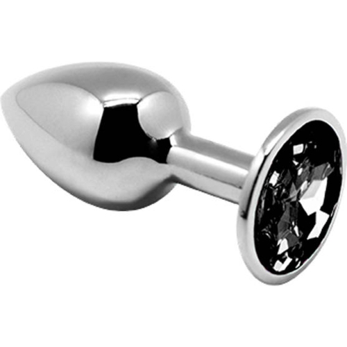 Mini Plug Anal de Metal Talla S Negro