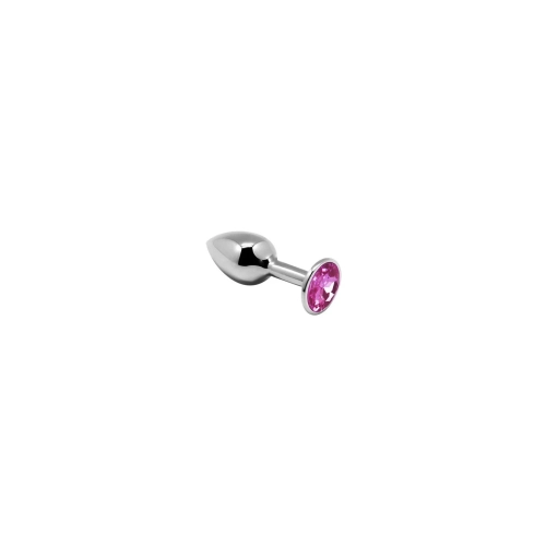 Mini Plug Anal de Metal Talla S Rosa