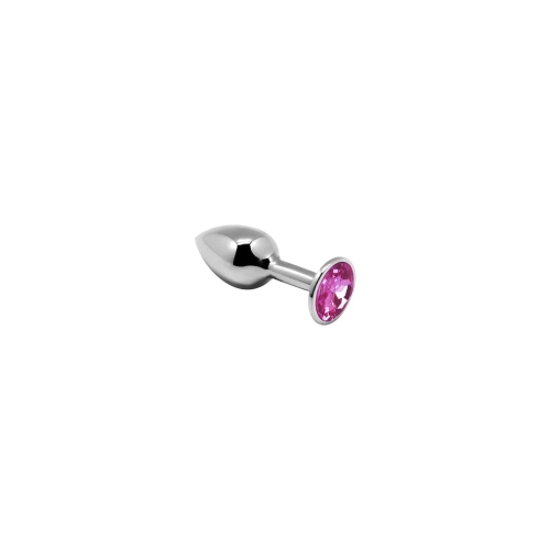 Mini Plug Anal de Metal Talla L Rosa