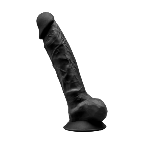 Pene realista 21,5 cm Negro