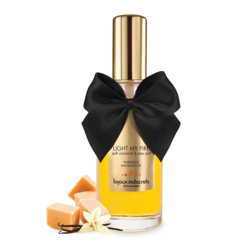 Aceite de Masaje Efecto Calor Caramelo