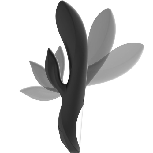 Vibrador conejito silencioso con control touch