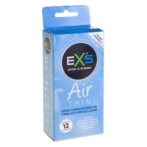 Preservativos extra fino de Exs Air Thin - 12 uds