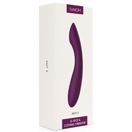Vibrador Punto G Flexible AMY 2 Violeta