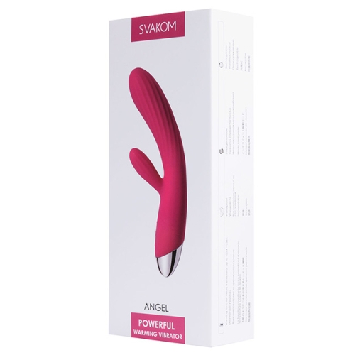 Vibrador SVAKOM Angel Rabbit Con Calor (Rosa)
