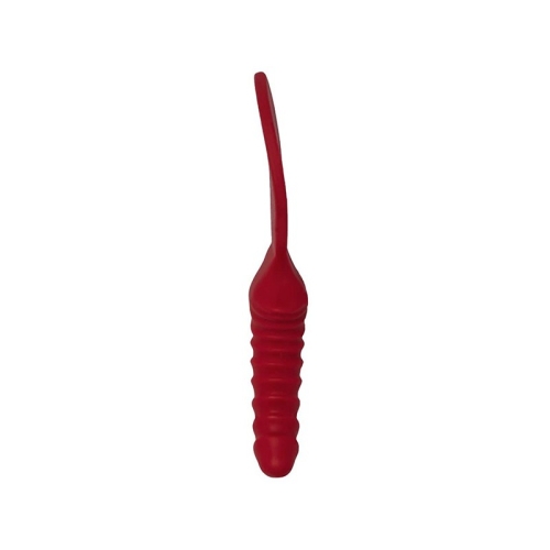 Paleta roja con un mango en forma de dildo 