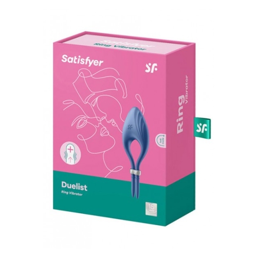 Anillo Vibrador Duelist Azul Satisfyer