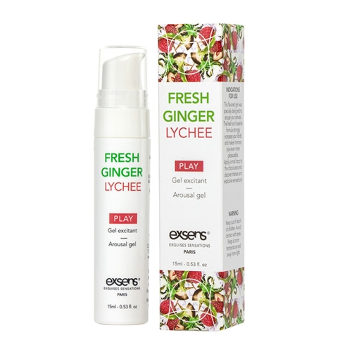Gel estimulante Fresh Ginger Litchi 