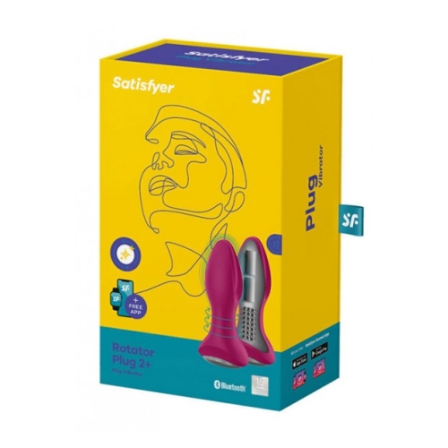 Satisfyer Plug Anal con Vibración Rosa 