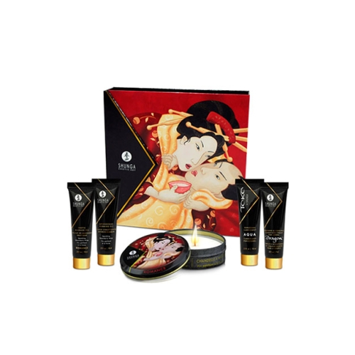 Kit de Masaje Shunga Col. Fresa