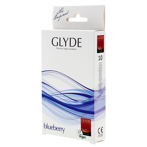 Preservativos Glyde Ultra Sabor Arándano