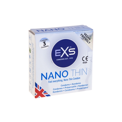Preservativos Exs Nano Thin 3 uds