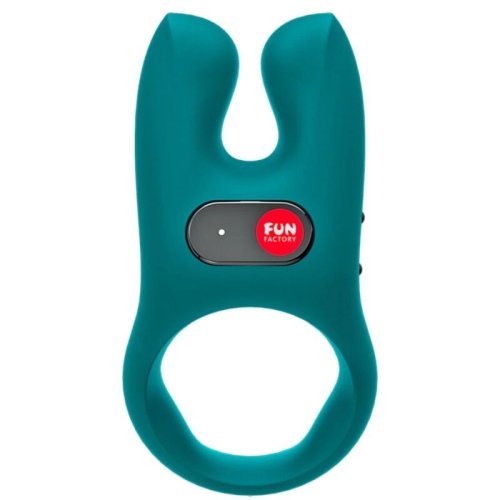 Anillo Vibrador Pene y Clítoris NOS Turquesa