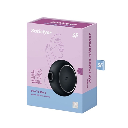 Succionador Portátil Satisfyer Negro