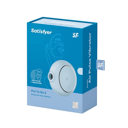 Succionador Portátil Satisfyer Azul