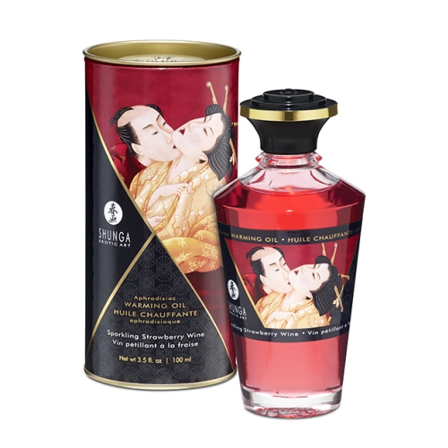 Aceite Afrodisiaco vino de Fresa Shunga