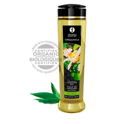 Aceite Organico de Masaje Té Verde