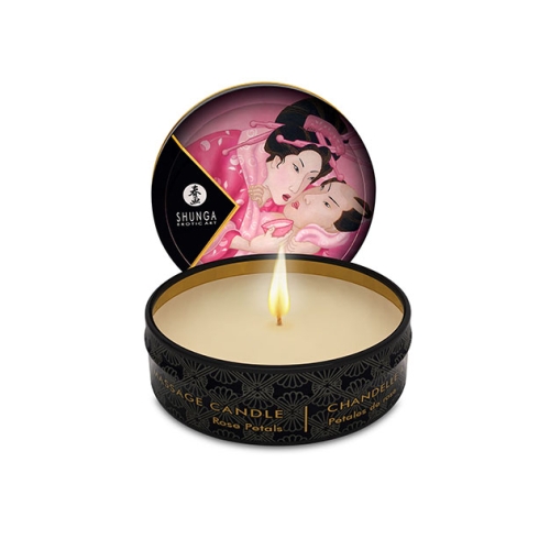 Vela de Masaje Shunga Rosas