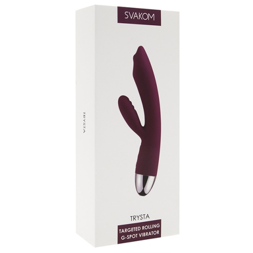 Conejo Vibrador Trysta Plum Violeta
