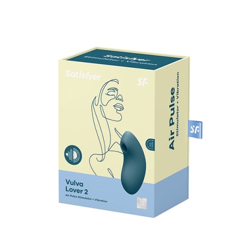 Succionador Clítoris Satisfyer Vulva Lover 2