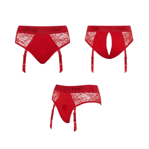 Bragas para Arnés Diva Rojo Talla M