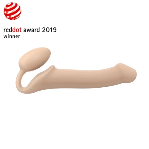 Dildo Semi Realista Flexible S Vainilla