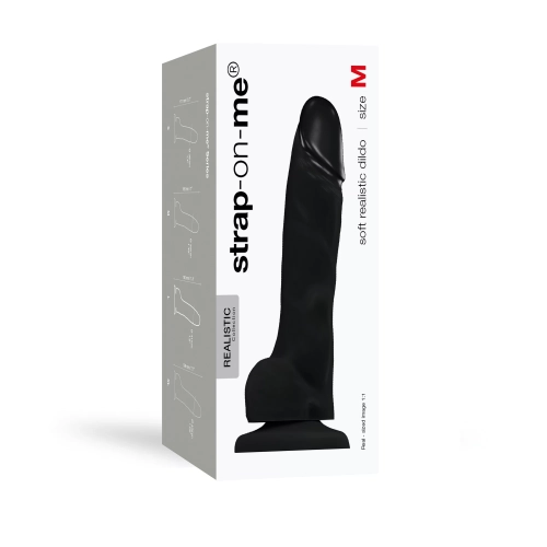 Pene Realista Dildo Negro M