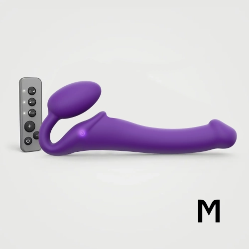 Vibrador Arnés doble 3 Motores Talla M Lila