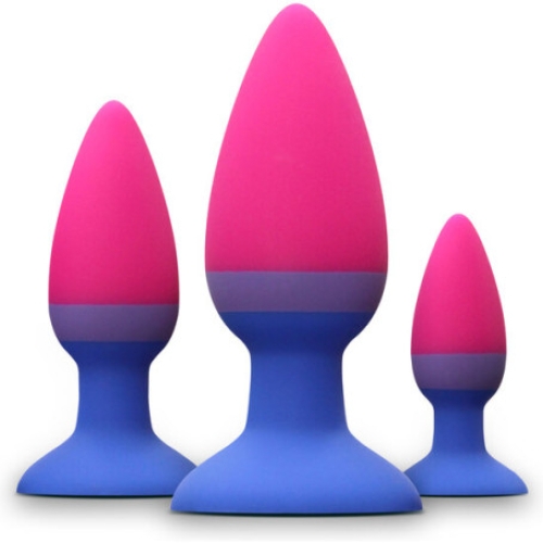 Kit de 3 Plugs Entrenamiento Anal 