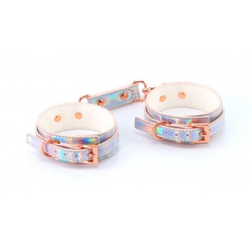 Muñequeras Arco Iris Cosmo Bondage 