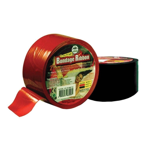 Cinta roja para Bondage de 5cm x 18m 