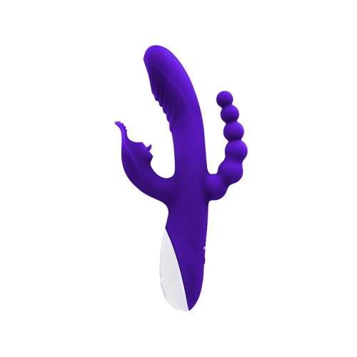 Vibrador Conejito Triple Acción  