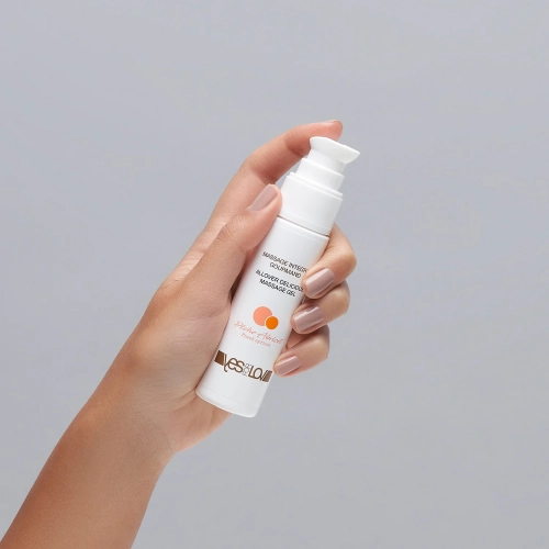 Gel de masaje sabor a melocotón y albaricoque