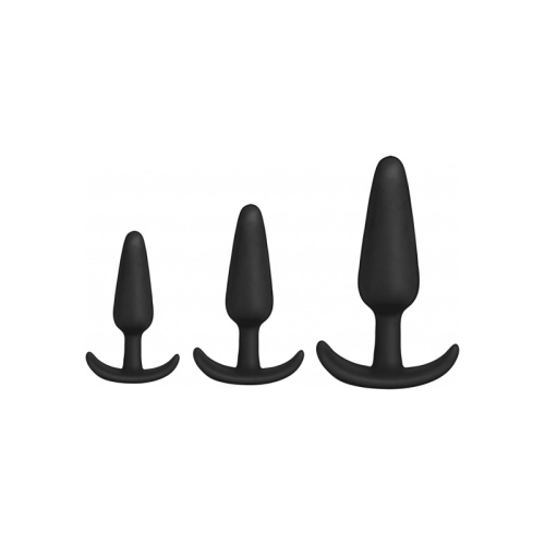 Set anal 3 piezas silicona