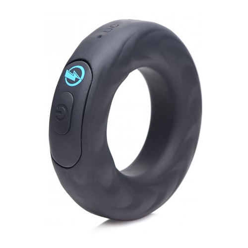 Anillo vibrador para el pene de silicona E-Stim Pro 5x