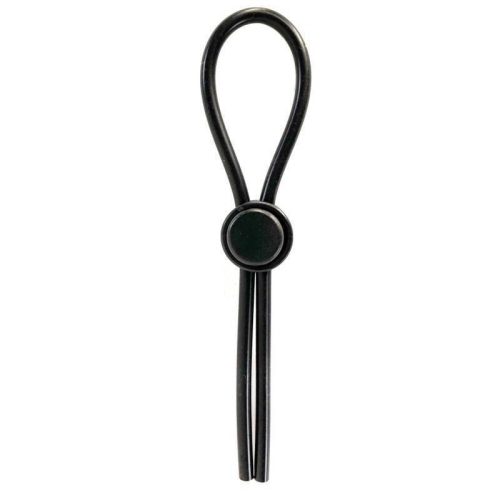 Anillo ajustable Buck Angel 4mm - Negro