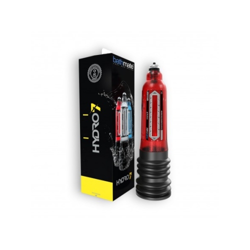 Bomba Extensora de Pene Hydro7 Rojo