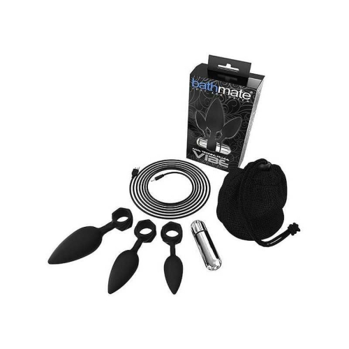 Set de 4 Plugs entrenamiento anal con vibración