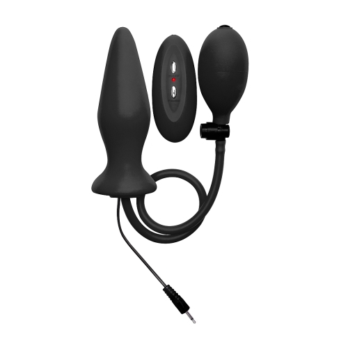 Plug Vibrador Anal Inflable