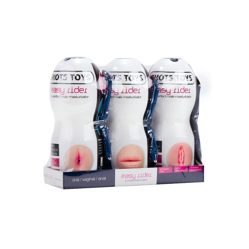 Pack Masturbadores Masculinos - Vagina Anno Boca