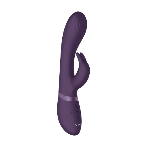 Vibrador Cato Vive Estimador Punto G y Clítoris Morado