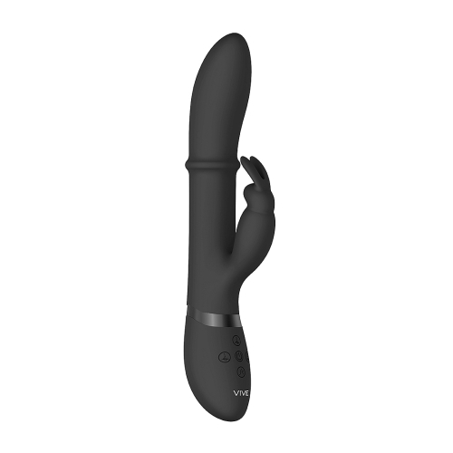 Vibrador Conejo Halo Negro