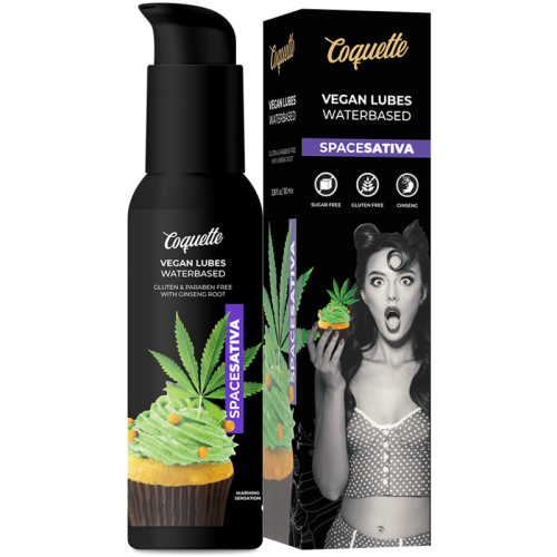 Lubricante Vegano Space Sativa Base Agua 100 ml