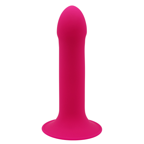 Dildo con Ventosa Silicona Rosa