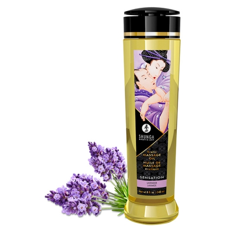 Shunga Massage Oil Sensation - Lavanda